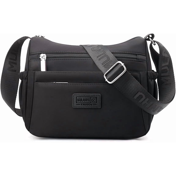 KXF Womens Nylon Crossbody Bag Large Capacity Shoulder Handbag Messenger Bag Travel Satchel Purse