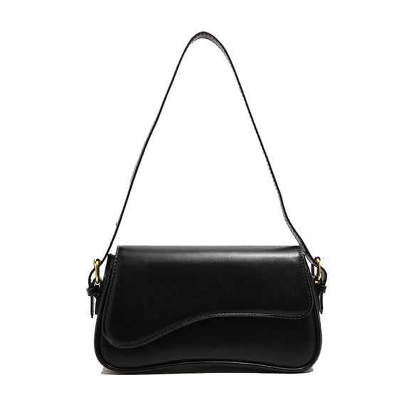 LassZone Womens PU Leather Shoulder Bag Casual Crossbody Bag Small Satchel Purse for Daily Travel