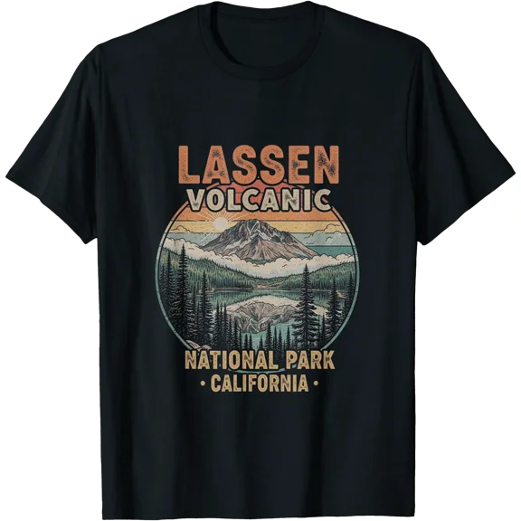 Lassen Volcanic National Park California Art T-Shirt