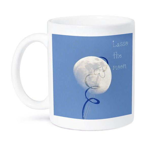 3dRose, Lasso the Moon- Photography and Art, 15oz Mug