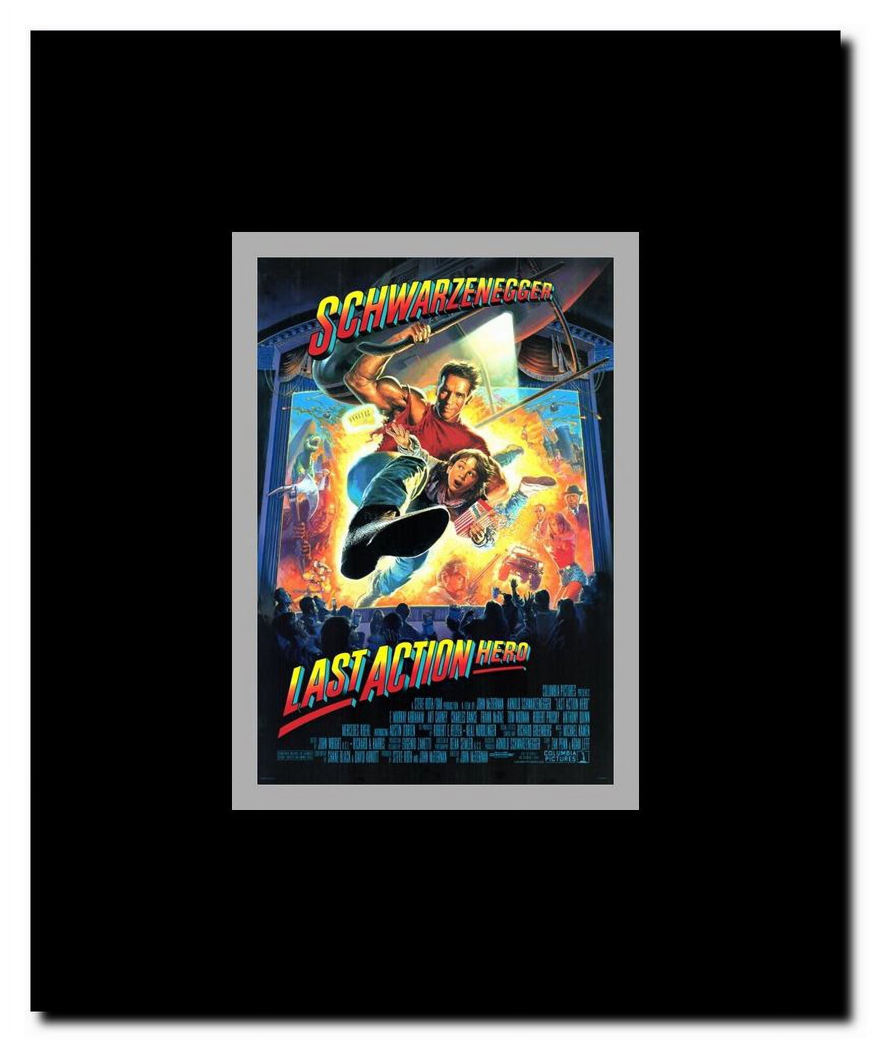 Last Action Hero Framed Movie Poster