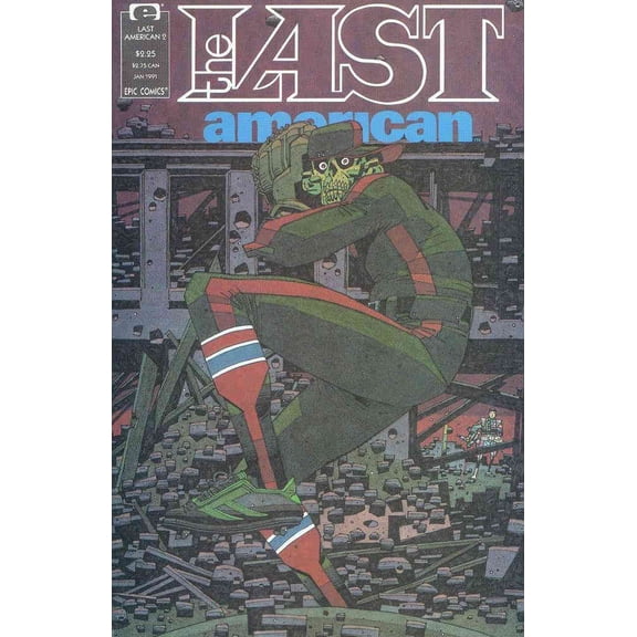 Last American, The #2 VF ; Epic Comic Book