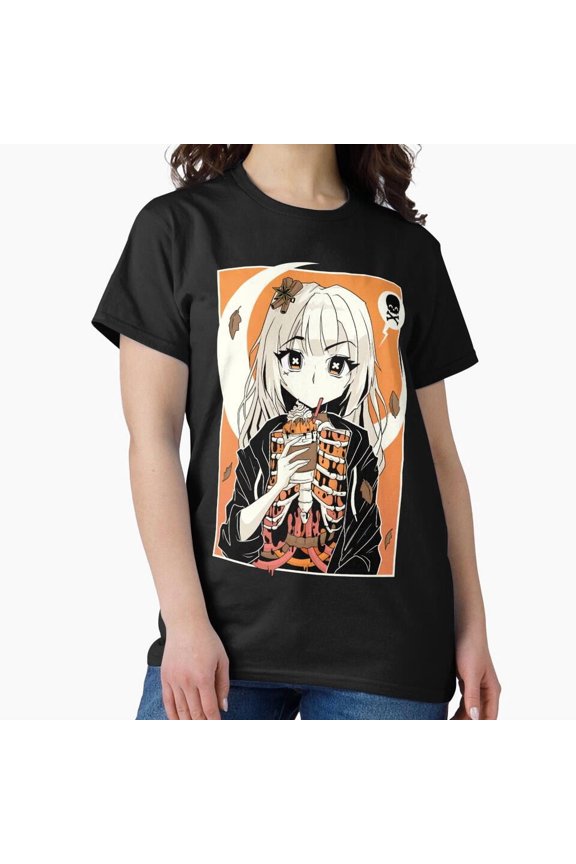 Last Breath By Pumpkin Spice Anime Kawaii Krypt Funny H34405 Unisex T-Shirt, Up to 5XL Available