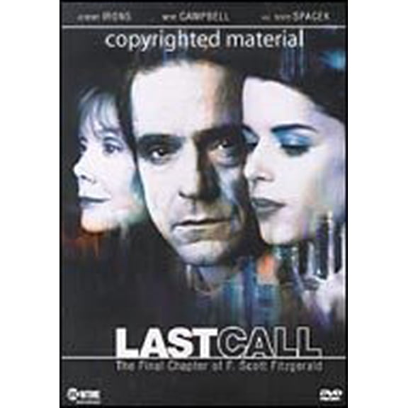Last Call: The Final Chapter of F. Scott Fitzgerald DVD NEW