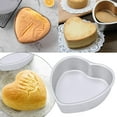 thumbnail image 1 of Last Chance 1 × Cake Mold,6-Inch Heart-Shaped Cake Pan,6 Inch Heart Shaped Mousses Cake Molds High Temperature Cake Baking Tray Diy Baking Cake Tool, 1 of 7