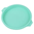 thumbnail image 1 of Last Chance 1 Cake Pan Mold Silicone Baking Pan,8-Inch Round Rainbow Cake Pan Mold Silicone Baking Pan Mold Round Chiffon Cake Layered Baking Pan Mold Green Green M, 1 of 1