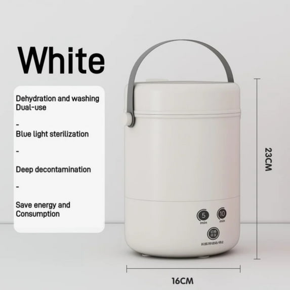 Portable Mini Automatic Washing Machine for Socks and Underwear,Mini Automatic Washing Machine Portable Socks and Underwear Washing Machine,
