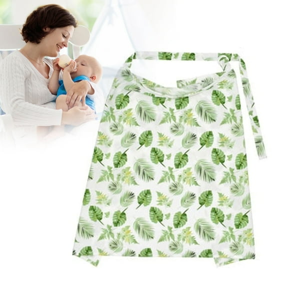 Last Chance 1✖ Nursing Cover-Up Gown,Apron Green,Breathable Nursing Apron Soft Breastfeeding Cotton Blanket Cover for Mother Nursing Apron for Breastfeeding