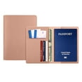 thumbnail image 1 of Last Chance 1Pc Pink Leather Multi-Card Slot Passport Protector A,"Stylish Leather Passport Wallet Available In Nine Gorgeous Colors For Seeking Functionality And Fashion", 1 of 4