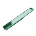 thumbnail image 1 of Last Chance 1X Adjustable Measuring Spoon,Adjustable Double-Ended Kitchen Measuring Spoon for Baking Ingredients with Scale, Measuring Range From 1 Ml To 15 Ml, 1/4 Spoon To 1 Spoon Green, 1 of 1