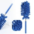 thumbnail image 1 of Last Chance 1X Chenille Duster,Chenille Duster Royal Blue 0.8M,Snowler Extendable Dusting Brush Multi Purpose Cleaning for Home and Car with Detachable and Washable Cloth Head, 1 of 9