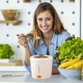 thumbnail image 1 of Last Chance 1X Electric Cooker + 1X Tableware,Nuoyasi Electric Cooker F,Mini Ramen Cooker 450W Noodles Cooker Multifunctional Electric Pot for Cooking Pasta Soup Portable Pot with Over Heating, 1 of 4