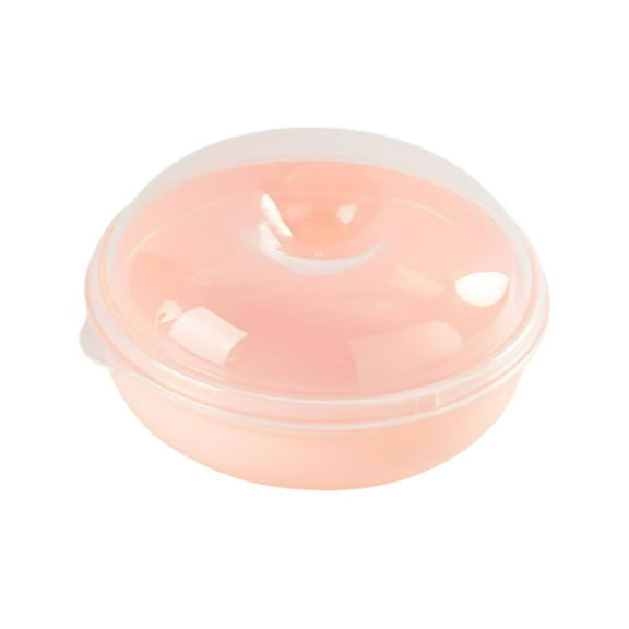Last Chance 1X Fresh-Keeping Box,Portable Breakfast Bread Storage Box Pink,Storage Box Keeps Fruits Vegetables Baked Goods And Snacks Fresh Longer Reusable Microwave And Dishwasher