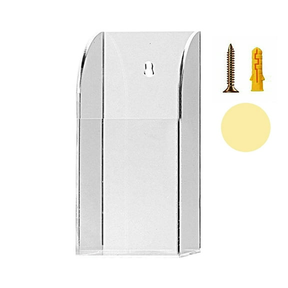 Last Chance 1X Remote Control Storage Box, 1 Set Of Installation Accessories,Remote Control Storage Box Wall-Mounted Punch-Free Home Living Room Multi-Function Tv Remote Control Rack Single Grid S