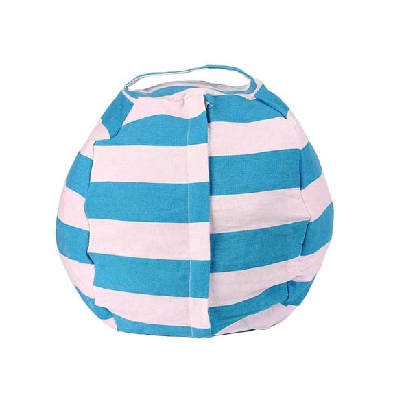 Last Chance 1X Storage Bag,Storage Bag 18 Inches Light Blue,Small Stuffed Animal Bag Storage Chair,Stuff Sit Organization For Kids Stri