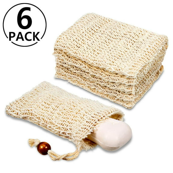 Last Chance 6Pcs Soap Storage Bag,6Pcs Soap Storage Bag,Comfortable Foaming Mesh Tool Soap Fast-Foaming Skin Soft Blister Net Bathroom Products