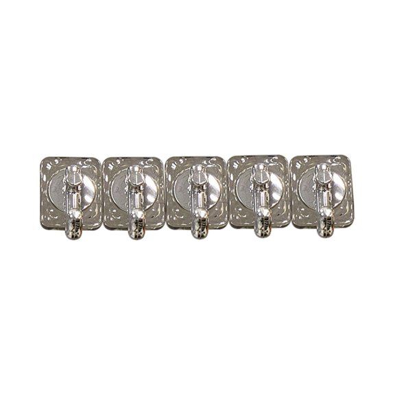Small Wire Hooks for Hanging, Sturdy, Adhesive Backed, No Tools Required, Wall Mount, Value Pack