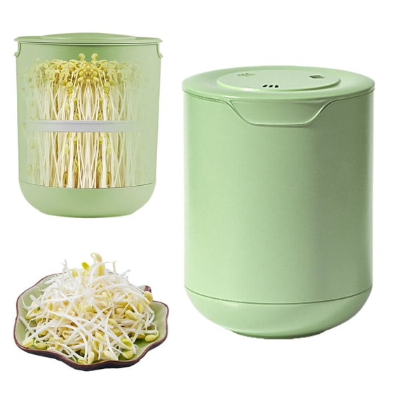Last Chance A Bean Sprout Machine,Bean Sprout Machine Bean Sprout Tank [Stand-Alone],Machine Food Grade Large Capacity Automatic Maker For Germination Of Soybeans Black Red