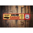 thumbnail image 1 of Last Chance Garage Route 66 Novelty Decor, Metal Wall Sign - 4x18 Inches, 1 of 4