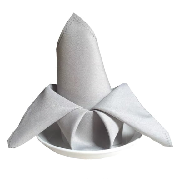 Last Chance Napkins*6 Pieces,Napkin Cloth Solid Color Multi-Color Hotel Western Restaurant Folding Cup Cloth No Lint Polyester Small Square Towel N
