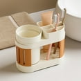 thumbnail image 1 of Last Chance Toothbrush Holder,Plastic Toothbrush Cup Toothpaste Storage Rack (Orange Single Cup),Toilet Table Storage Toothbrush Cup Simple Plastic Toothbrush Cup Toothpaste Shelf Countertop Storage, 1 of 6