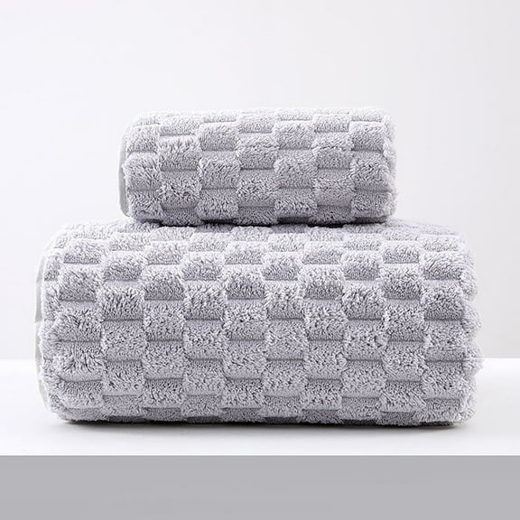 Last Chance Towel*1,Cloud Velvet Towel Gray C,Bathroom Towel Package Bathroom Towel High Absorbent Bath Towel Light Weight Quick Drying Towel