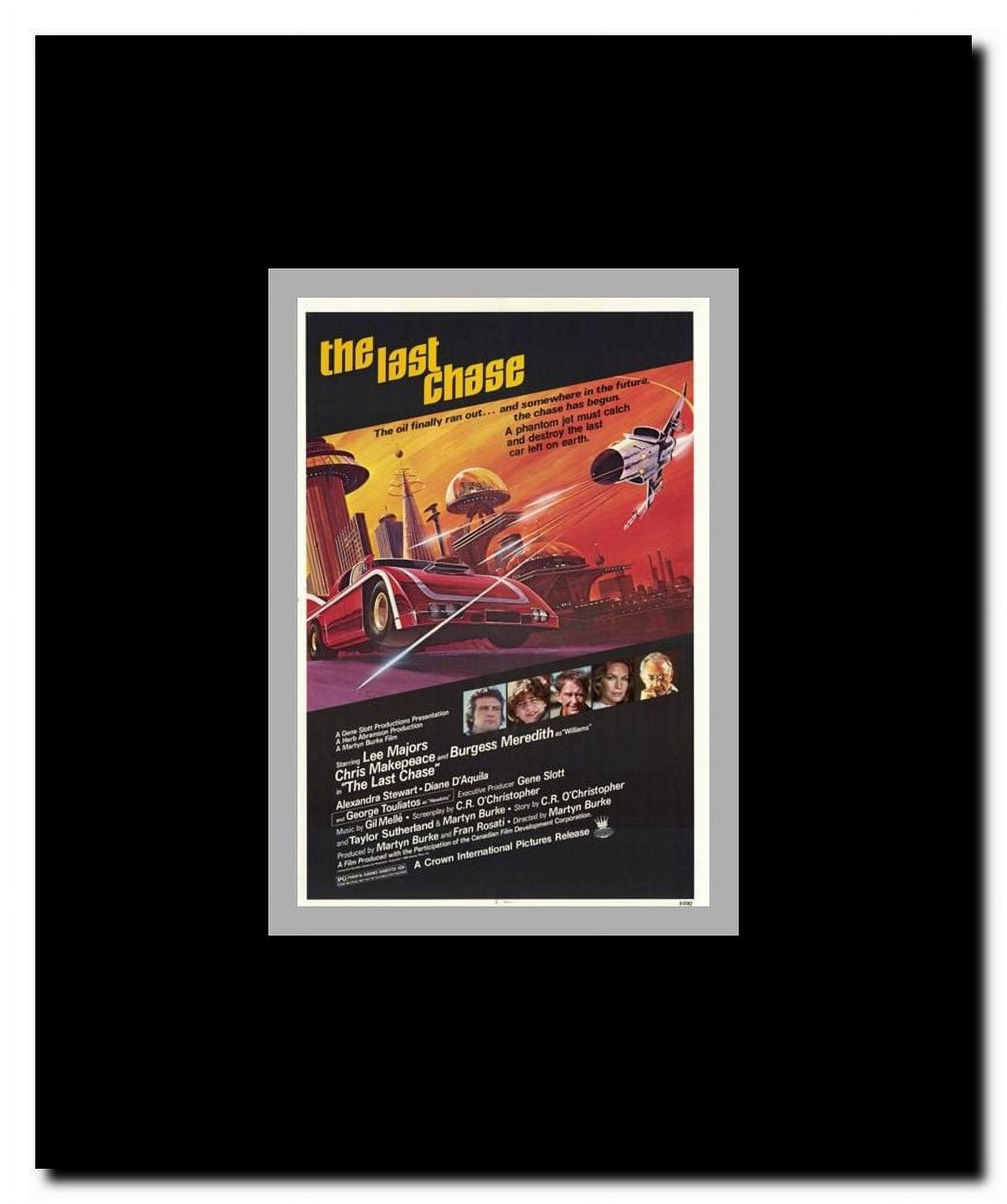 Last Chase Framed Movie Poster