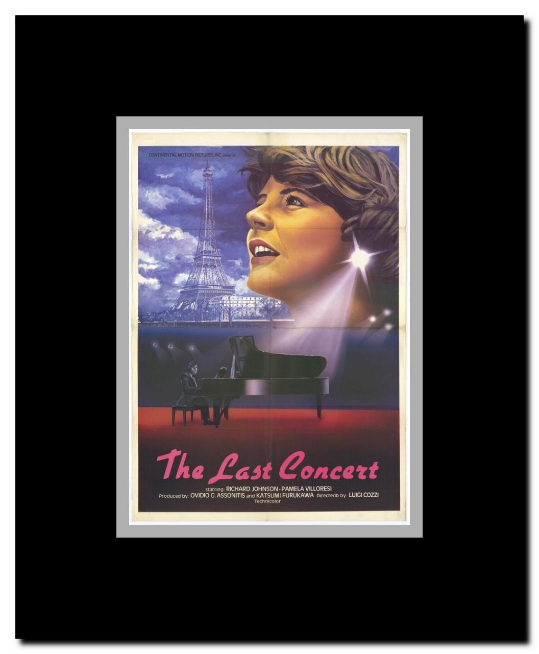 Last Concert Framed Movie Poster