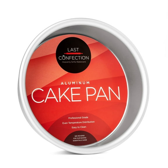 Last Confection 6" x 2" Aluminum Round Cake Pan - Professional Bakeware