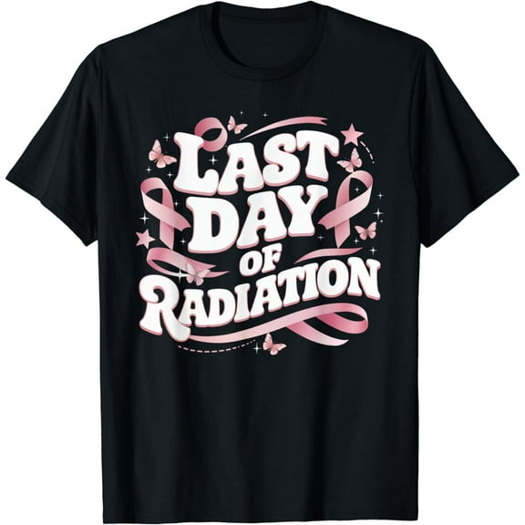 Last Day Of Radiation Cancer Survivor Awareness Chemotherapy T-Shirt