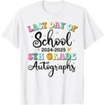 thumbnail image 1 of Last Day Of School Autograph 5Th Grade Graduation T-Shirt Unisex S-5XL Hot Trending Shirt, Vintage Birthday Gift, 1 of 2