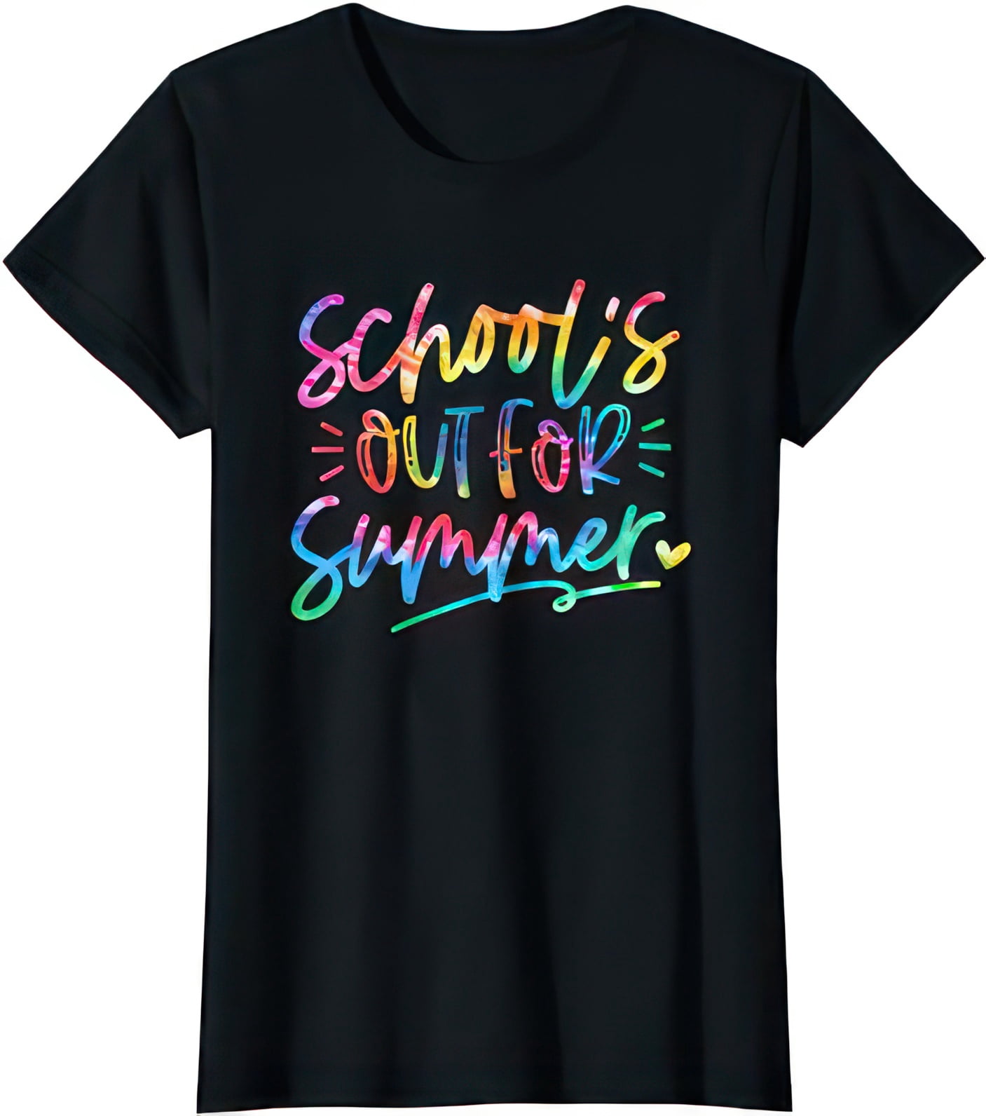Last Day Of School Schools Out For Summer Teacher Tie Dye TShirt T