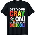 thumbnail image 1 of Last Day Of School Teacher Men Women Funny School Teachers T-Shirt, 1 of 4