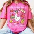 thumbnail image 1 of Last Day Of School Teacher Goose T-shirt, School's Out For Summer Silly Goose Teacher T-shirt, End Of Year Teacher T-shirt, Funny Summer Teacher T-shirt., 1 of 5