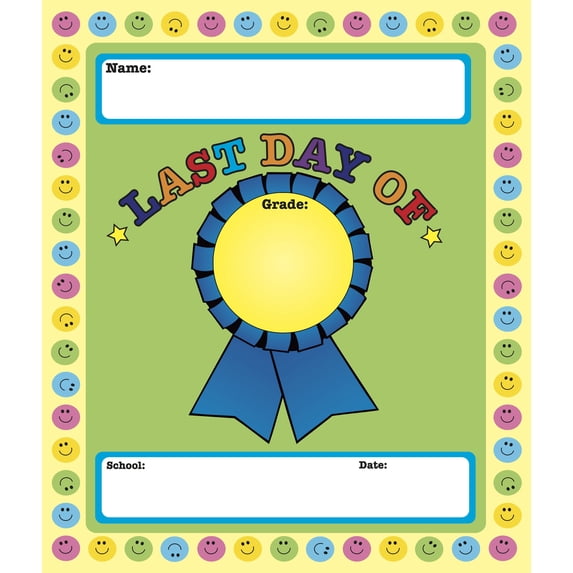 Last Day of School Announcement