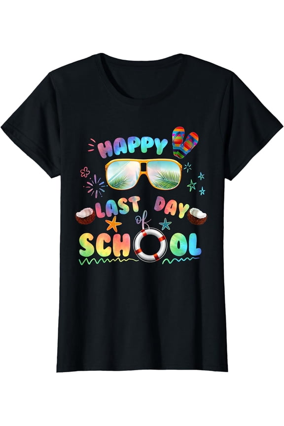 Last Day of School Shirt End of Year Teachers Students Gifts T-Shirt