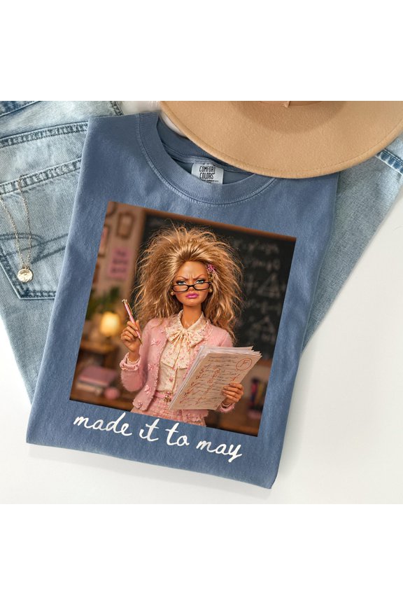 Last Day of School Teacher Doll Face Meme Shirt Funny End of Year Summer Break Apparel Com