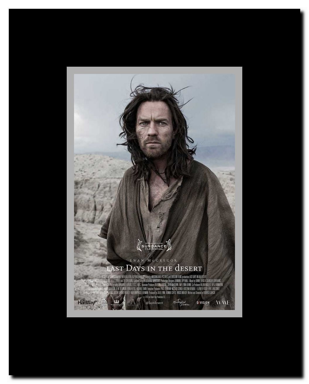 Last Days in the Desert Framed Movie Poster