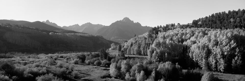 Last Dollar Road in the San Juan Mountains Colorado Canvas Art - Panoramic Images (36 x 12)