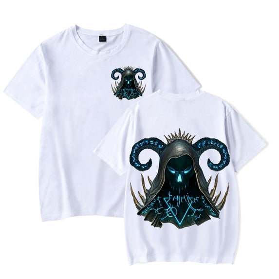 Last Epoch Lich T-shirt Last Epoch Logo Game Merch Women Men Vintage Tee Fashion Short Sleeve