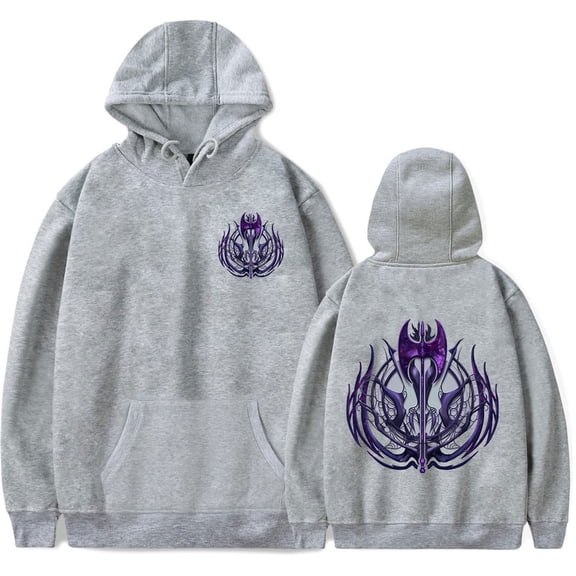 Last Epoch Void Knight Hoodie Last Epoch Logo Game Merch Unisex Casual Long Sleeve Sweatshirt