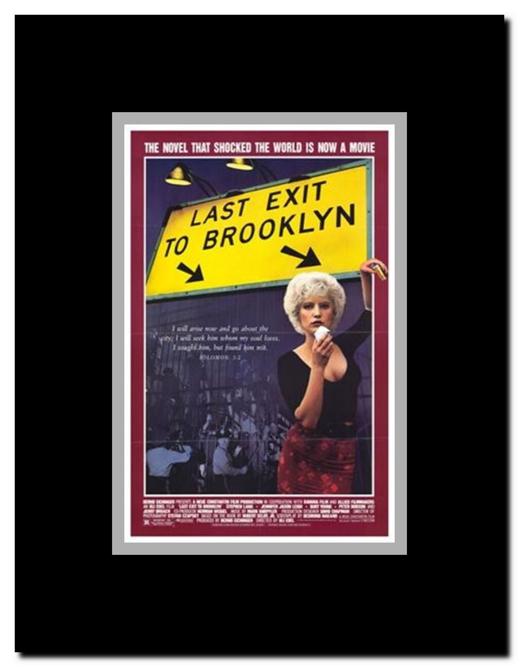 Last Exit to Brooklyn Framed Movie Poster
