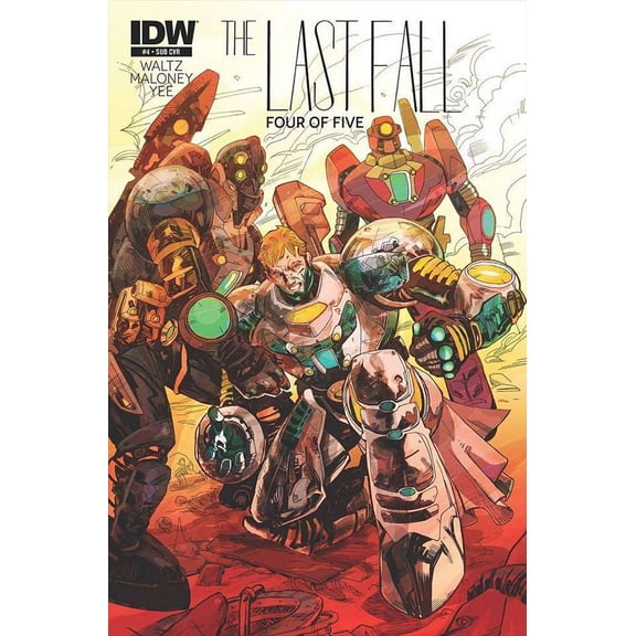 Last Fall, The #4A VF ; IDW Comic Book