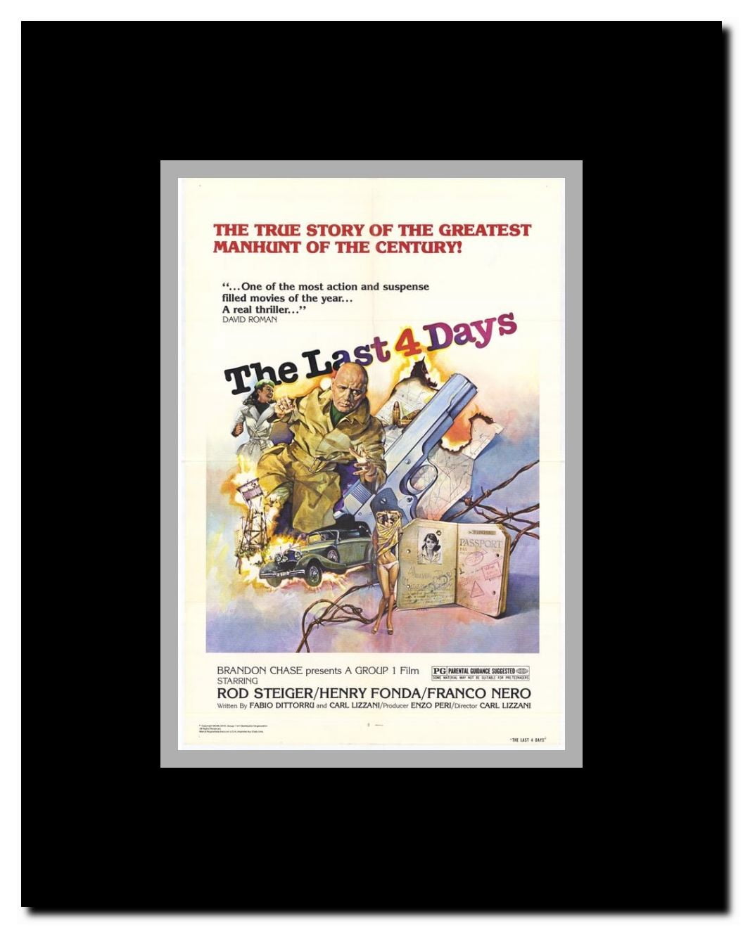 Last Four Days Framed Movie Poster