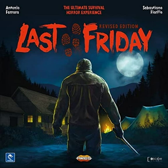 Last Friday: Revised Edition A Board Game by Ares Games 2-6 Players Board Games for Family 90 Minutes of Gameplay Games for Family Game Night for Teens and Adults Ages 14+ - English Version