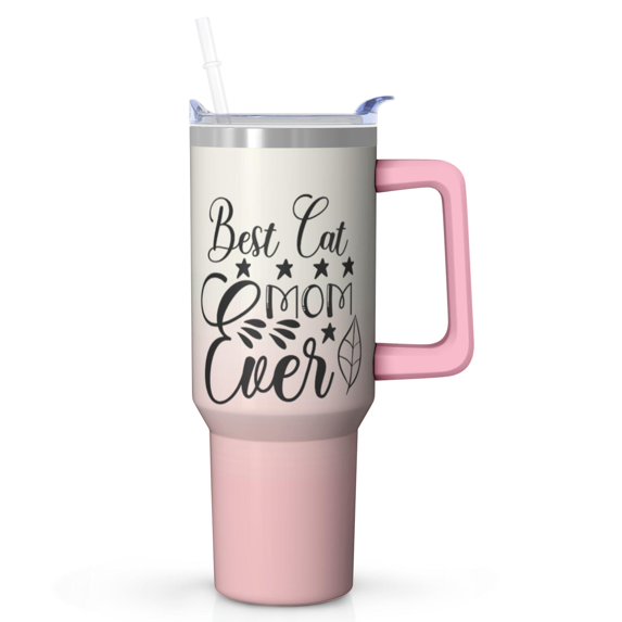 The Last Gift for Mom You'll Need to Buy: 40oz Stainless Steel Tumbler - Works for Mothers Day, Birthday, Christmas - From Daughter - Mama's Favorite Cup