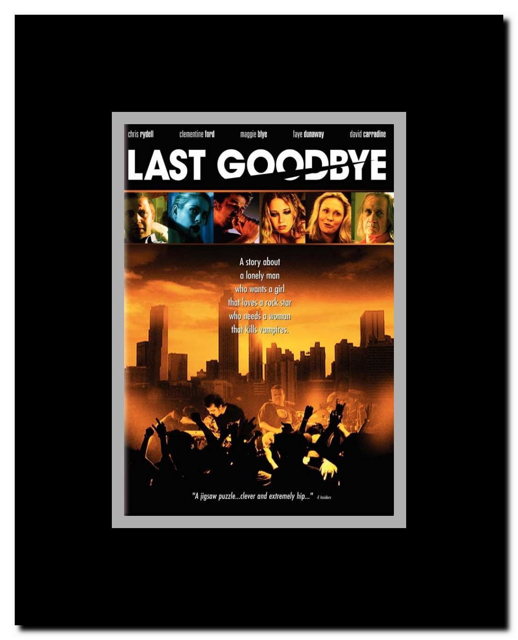 Last Goodbye Framed Movie Poster