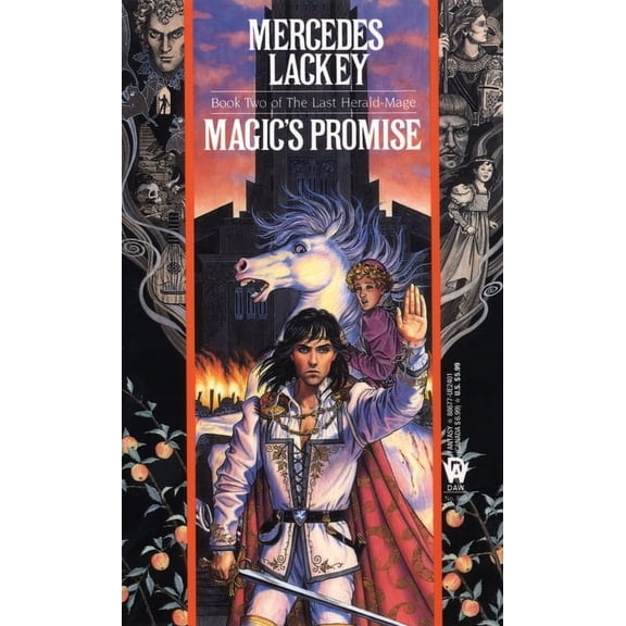 Pre-Owned Magic's Promise by Mercedes Lackey Mass Market Paperback FICTION / Fantasy / Epic English