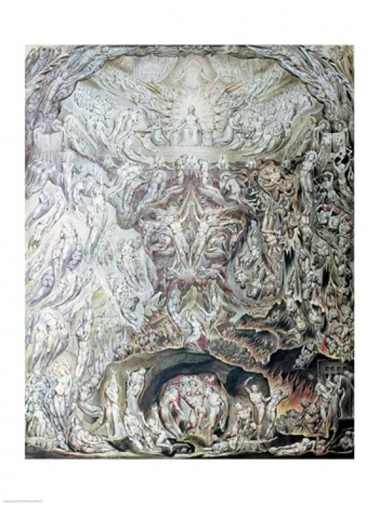 Last Judgement Canvas Art - William Blake (18 x 24)