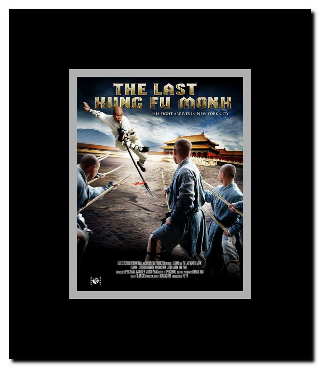 Last Kung Fu Monk Framed Movie Poster